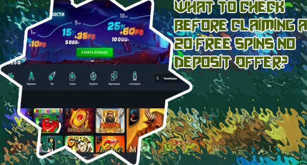 20 free spins no deposit casino