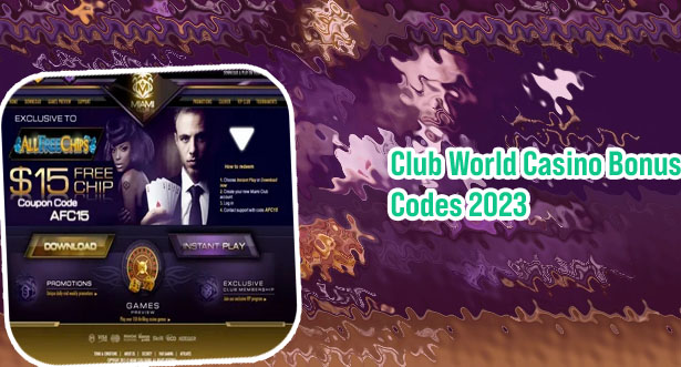 Club world casino no deposit bonus codes may