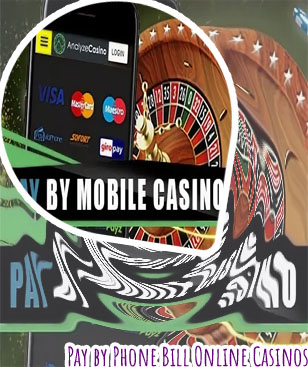 Mobile phone bill casino